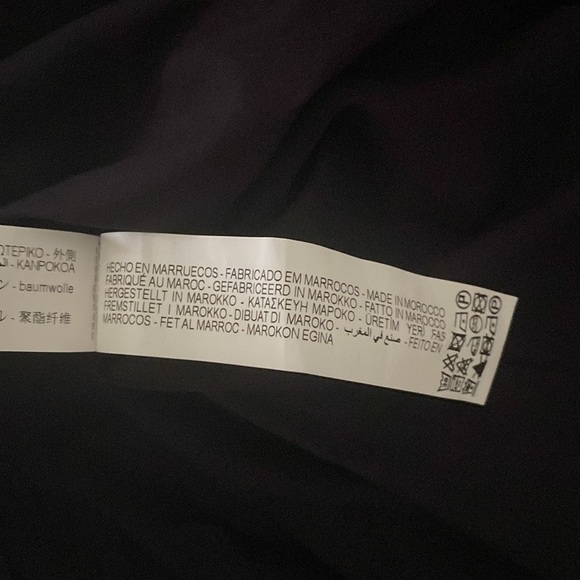 Zara Girls Black White Asymmetrical Ruffled Sundress Long Puff Sleeves Dress 14 - Picture 10 of 11